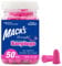Mack's Unisex-Erwachsene Dream Girl Ohrstöpsel, Rosa, 50 Paar, Rose, Count (Pack of 1)