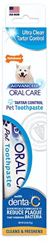 Nylabone Advanced Oral Care - Pasta de dientes para perros con control de sarro original, 2.5 onzas (1 unidad)