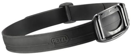 PETZL Unisex-Adult E78002 Kopfband Rubber Passend für (Handlampen) Kopflampen PIXA, Black, One Size