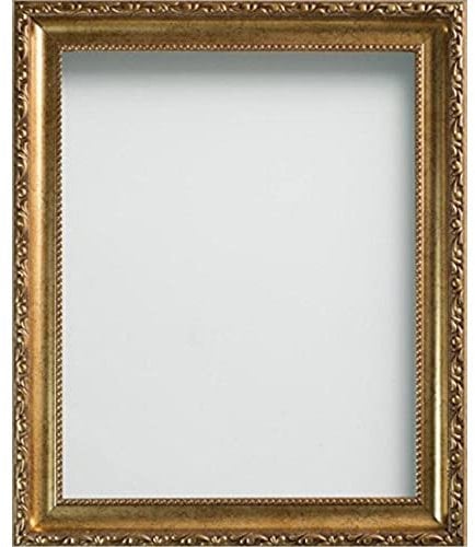 Frame Company Brompton Range Shabby Chic Vintage Gold 7x5 inch Picture Photo Frame* Choice of Sizes* Fitted with Real Glass