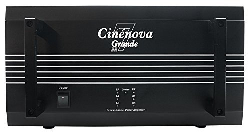 Earthquake Cinenova Grande - Seven Channel, Bridgeable Power Amplifier with XLR, 12 V Trigger