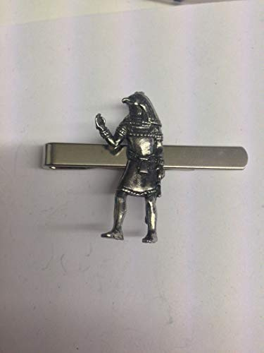 Horus Egyptian God Figure WE-EP14 English Pewter emblem on a Tie Clip (slide)