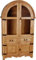MiaMöbel Schrank Mexico Möbel 113x190x46 cm Landhausstil Massivholz Pinie Honig