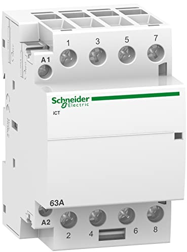 Schneider Electric 22250 Installation ¼ TZ A9 °C20164 4S 63 A 24VAC Acti9 22250 Installation ¼ TZ for Modular 3606480374814