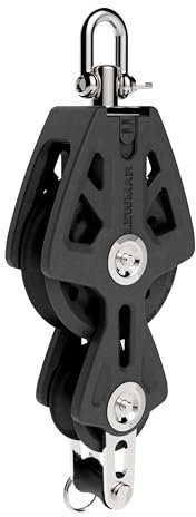 Lewmar 29925034BK 50 mm Sync-Block Fiddle Bkt Bk