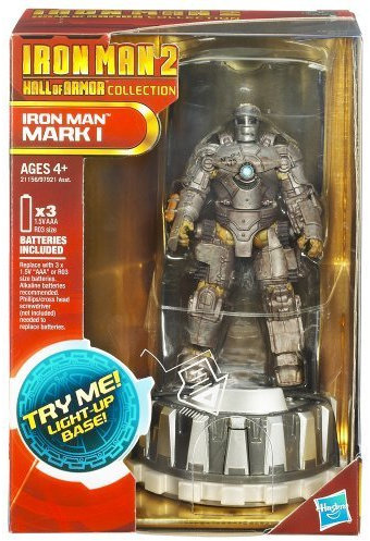 Iron Man 2 Hall of Armor Collection Figure - MARK I w/Base