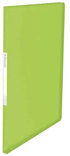 Esselte Sichtbuch A4, 40 Hüllen, 80 Blatt, Klarsichthüllen, VIVIDA Green, 624001