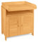 BioKinder Wickelkommode Wickeltisch Wickelregal Kommode Niklas mit abnehmbarem Wickelaufsatz, 2 Türen und offenem Fach Sideboard aus zertifiziertem Massivholz Erle