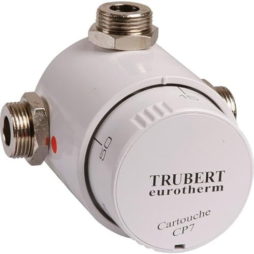 MITIGEUR THERMOSTATIQUE TRUBERT DIAMETRE MALE 3/4? SOIT 20X27 COLORIS BLANC WATTS EUROTHERM