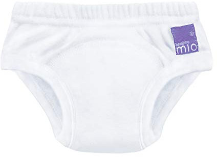 Bambino Mio, wiederverwendbare Töpfchen-Trainingshose für Jungen und Mädchen, Weiss, 2-3 Jahre