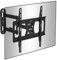 Duronic Staffa da parete TVB109S per TV a sbalzo, supporto girevole per TV a sbalzo, staffe di montaggio VESA per schermo piatto T V LCD LED QLED QLED da 23-55 pollici