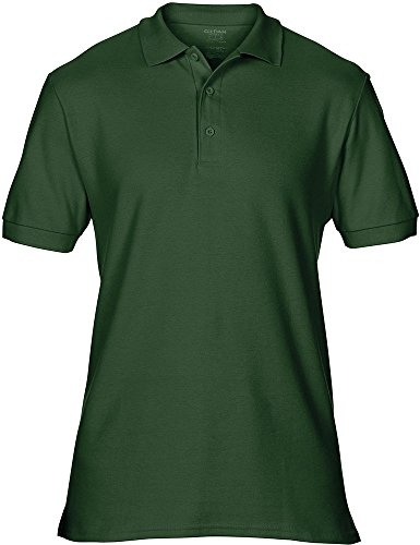 Gildan - Men's Sports Polo, Forest Green, XL