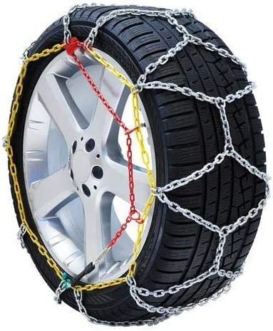 AREARICAMBI Schneeketten-Paar Gruppe 11, 215/55, 18 Zoll, 9 mm, Stahl
