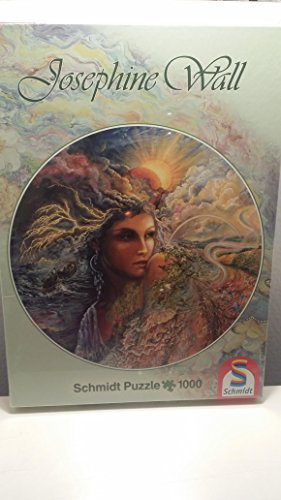 Schmidt Spiele 58847 - Josephine Wall, Die Elemente, rundes 1000 Teile Puzzle