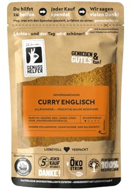 Bremer Gewürzhandel Curry Englisch, mild, aromatisches Currypulver zum Kochen herzhafter Gerichte, 100g