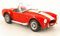 Welly Shelby Cobra 427 SC, rot/cremeweiss, 1965, Modellauto, Fertigmodell, 1:24