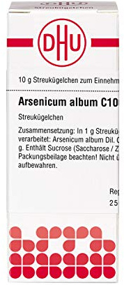DHU Arsenicum album C100 Streukügelchen, 10 g Globuli
