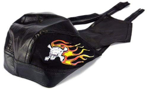 Evil Wear Herren Damen Kopftuch schwarz Biker Totenkopf Motiv Hellfire