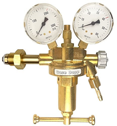 Gase Dopp Druckminderer Druckluft 200bar Pressluft für Druckluftflasche Pressluftflasche 0-40 bar