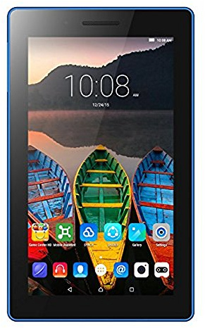 Lenovo Tab3 7 Essential 17,7 cm (7,0 Zoll WSVGA IPS Touch) Tablet-PC (Mediatek MT8127, 1GB RAM, 8GB eMCP, Android 5.0) schwarz