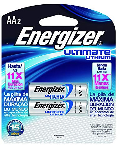 Energizer Lithium AA Batterien, 2 Stück