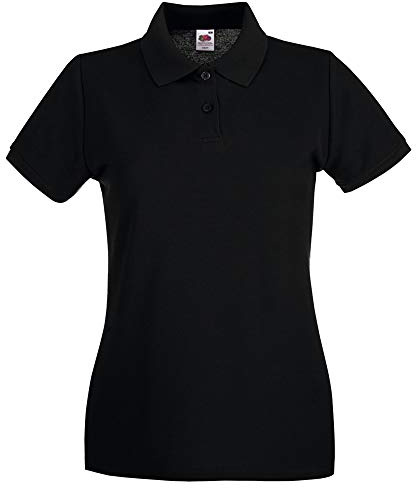 Fruit of the Loom Ladies Lady-Fit Short Sleeve Polo Shirt
