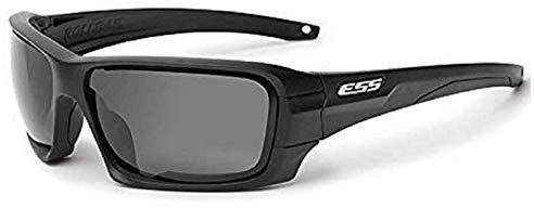 ESS Sunglasses Black Rollbar Polarized Silver Logo Kit EE9018-04