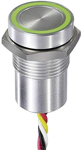 APEM CPB1110000NGSC Sensorschalter, 12 V, 0,2 A, Erinnerungsfunktion, Grün, Rot, IP68, IP69K, 1 Stück