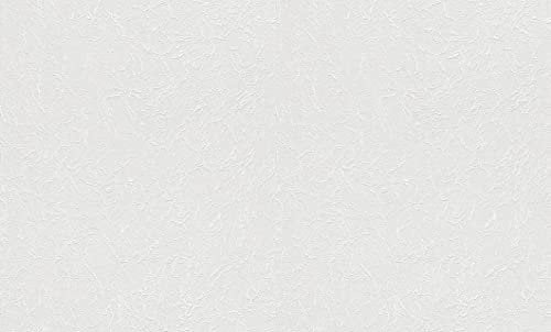 Rasch Tapete 177526 - Weiße Vliestapete mit Putz-Struktur aus der Kollektion Wallton, Überstreichbar, 25m x 1,06m (LxB)