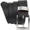 Pierre Cardin Leder-Gürtel Herren 40 mm breit, Gürtel Herren Vollledergürtel schwarz/braun, Größe/Size:130, Farbe/Color:schwarz
