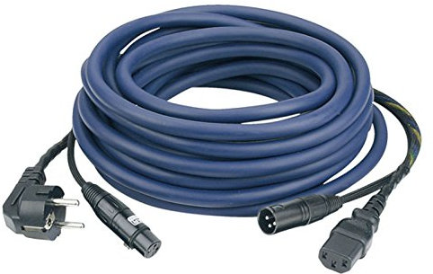 DAP FP08 Power-/Signalkabel 10m Schutzkontakt/XLR-XLR, AUDIO