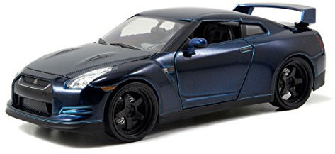 Unbekannt Fast & Furious Modellauto aus Metall - Brian's Nissan GT-R (R35) - Länge 20 cm