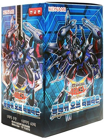 Yu-Gi-Oh! Konami Yugioh Karten ARC V Booster Pack Box TCG OCG 200 Karten Clash of Rebellions Koreanisch Ver