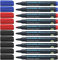 Schneider Maxx 130 Permanent-Marker mit Rundspitze (Strichstärke: 1-3 mm, nachfüllbar) 10er Packung sortierte Farben