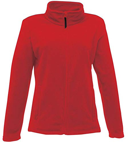 Regatta Women's Micro Full Zip Fleece - Size 16 - Classic Red