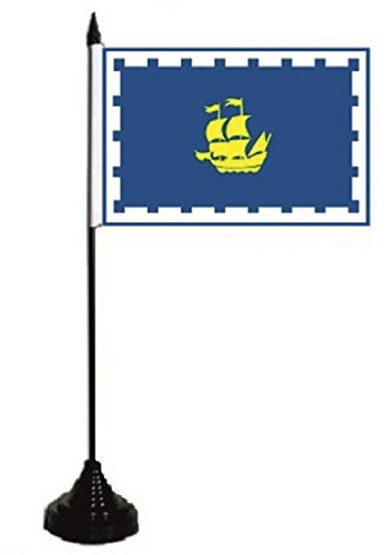U24 Table Drapeau Quebec Drapeau Ville Drapeau 10 x 15 cm