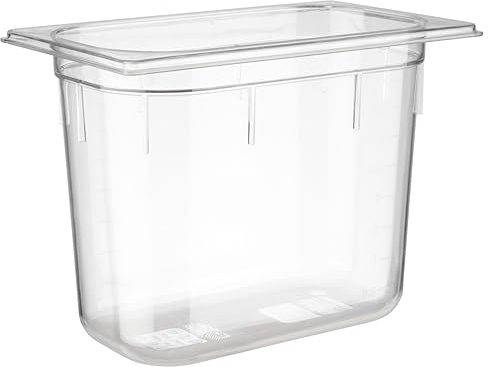 APS 82034 GN 1/4 Polycarbonat Behälter, 26.5 x 16.2 x 20 cm 4.8 ltr.