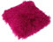 Reissner Lammfelle Tibet Lammfell Kissenbezug langflorig 40x40cm JAY16 Farbe pink/lila