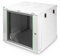 DIGITUS Netzwerk-Schrank 19 zoll 9 HE - Wandmontage - 450 mm Tiefe - Traglast 60 kg - Dynamic Basic - Glastür - Grau
