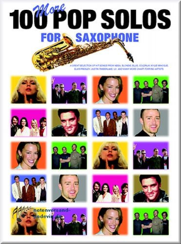100 More Pop Solos for Saxophone - Saxophon Noten [Musiknoten]