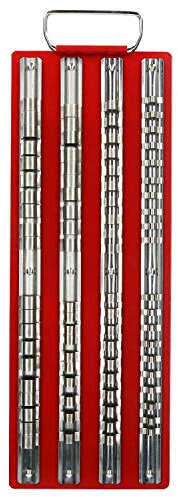 AB Tools Socket Holder/Tray/Rack/Rail Storage 1/4 3/8 and 1/2 Drive 80pc