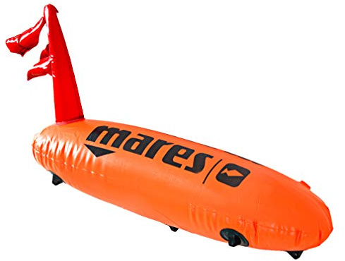 Mares Torpedo SF Diving Waterproof Flag - Orange