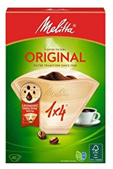 Melitta Four Cup Coffee Filter Papers (Pack of 40)