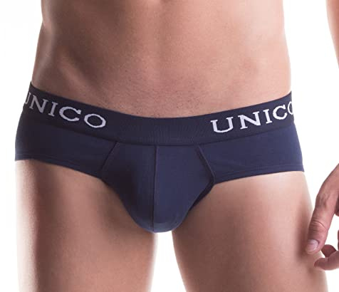 Mundo Unico Herren Slip Profundo, Marineblau, Large