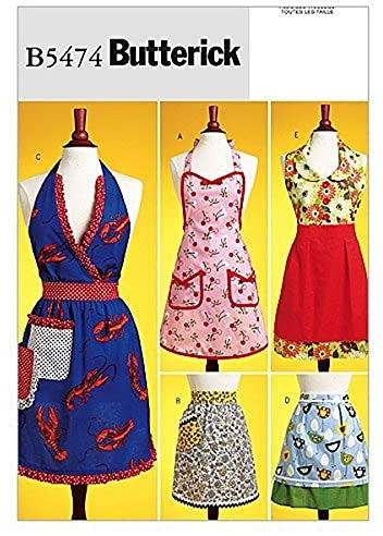 Butterick BTK 5474 OS (S-L) Schnittmuster zum Nähen, Elegant, Extravagant, Modisch