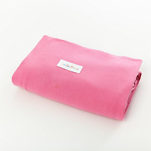 original smileBaby elastisches Babytragetuch Tragetuch für Neugeborene und Babys in Pink