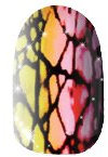 Ninxae Nail Wraps - Colourful Crackle