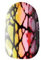 Ninxae Nail Wraps - Colourful Crackle