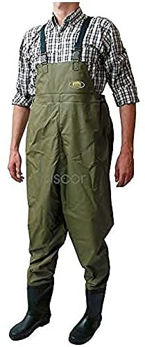 Lineaeffe Waders Traspirante da Pesca Stivale Scafandro Taglia 46 Impermeabili