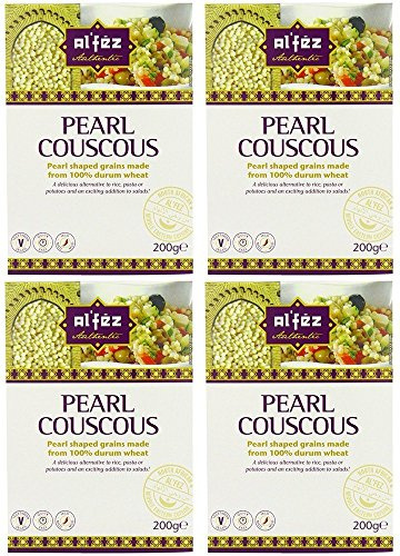 Al'Fez Pearl Couscous 200 g (Pack of 4)